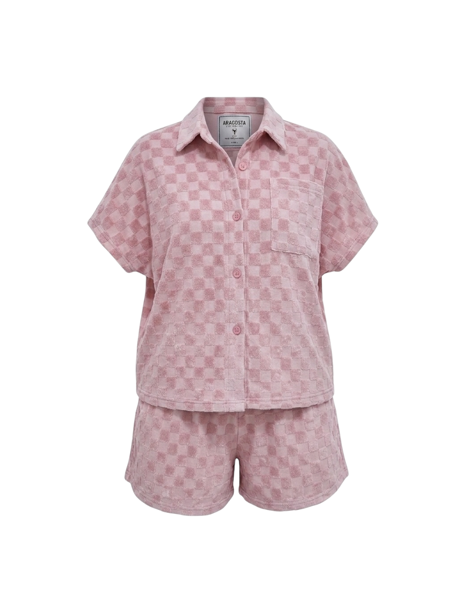 Set Toalla Cuadro Rose