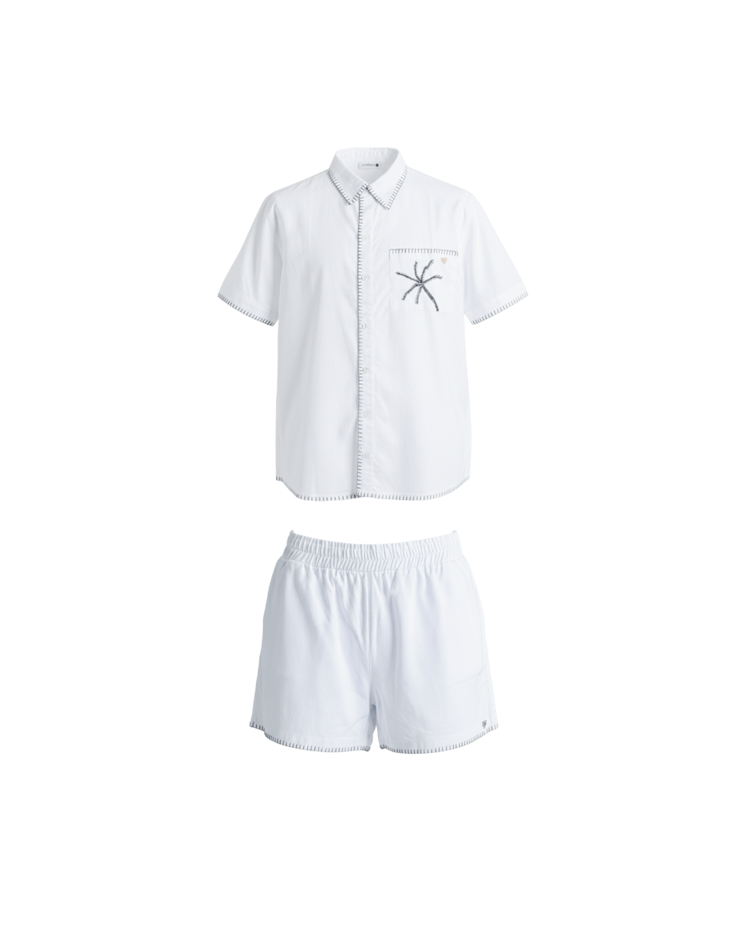 Set Palmera Blanco