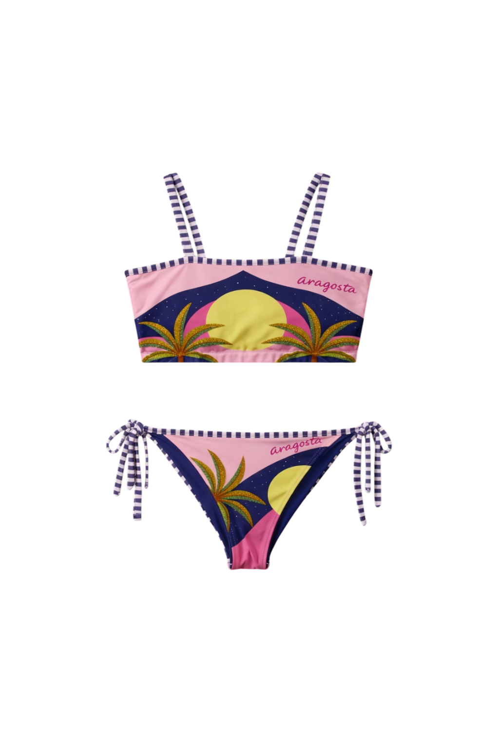 Traje De Baño Bikini Palmera Colores
