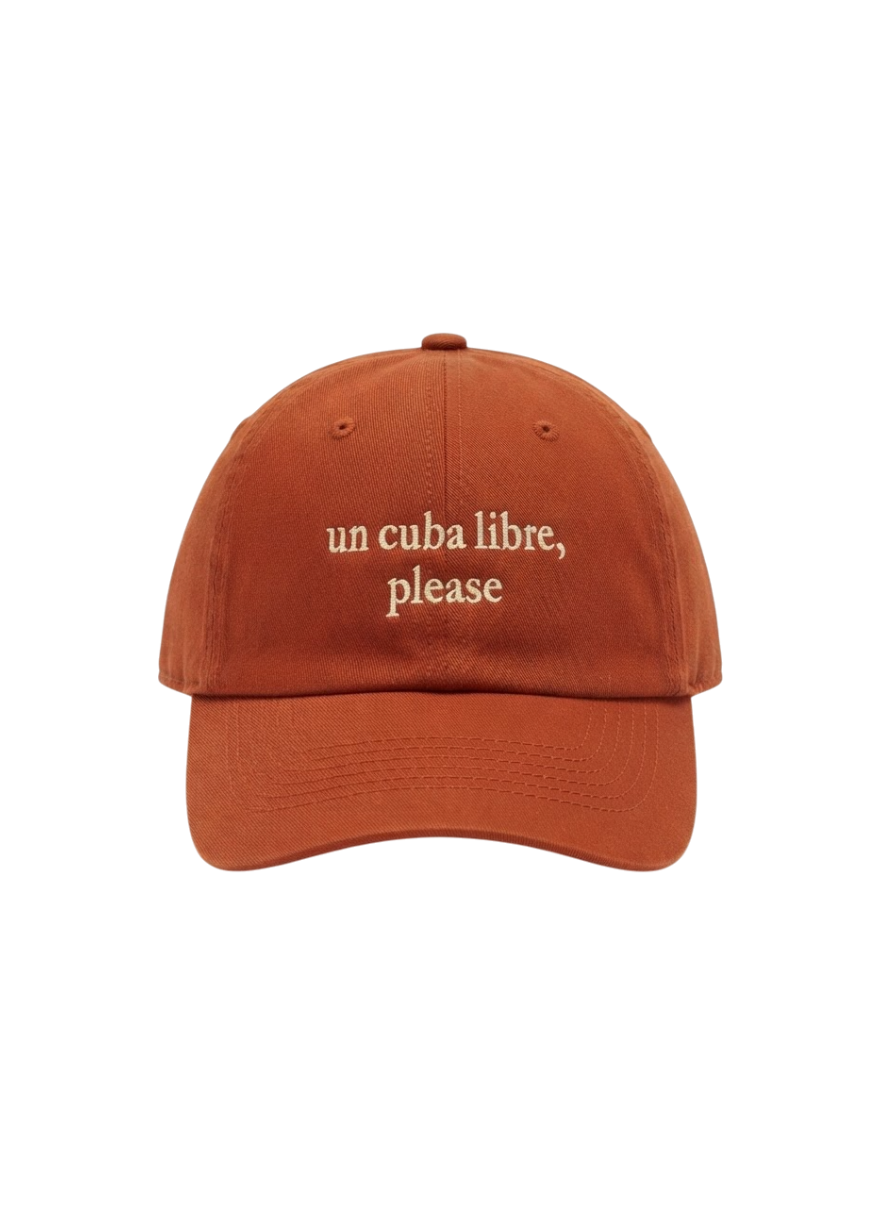 Gorra Un Cuba Libre Ladrillo