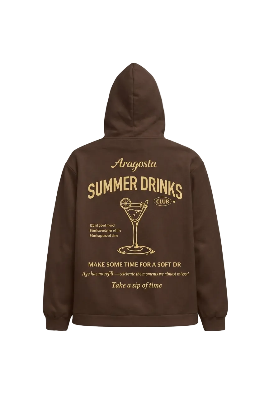 Hoodie Summer Drinks
