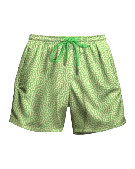 Short Garabatos Verde