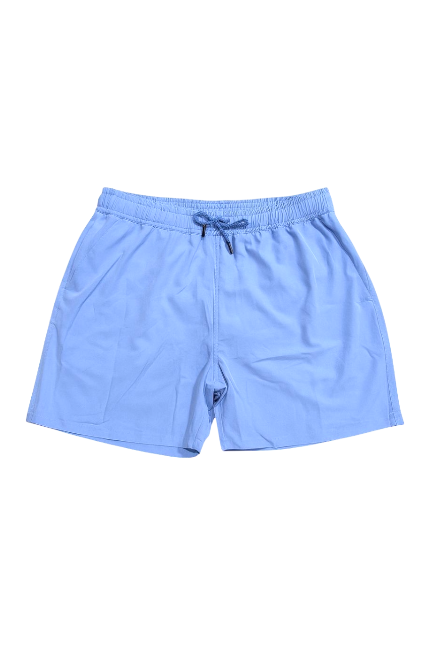 Short unicolor Celeste