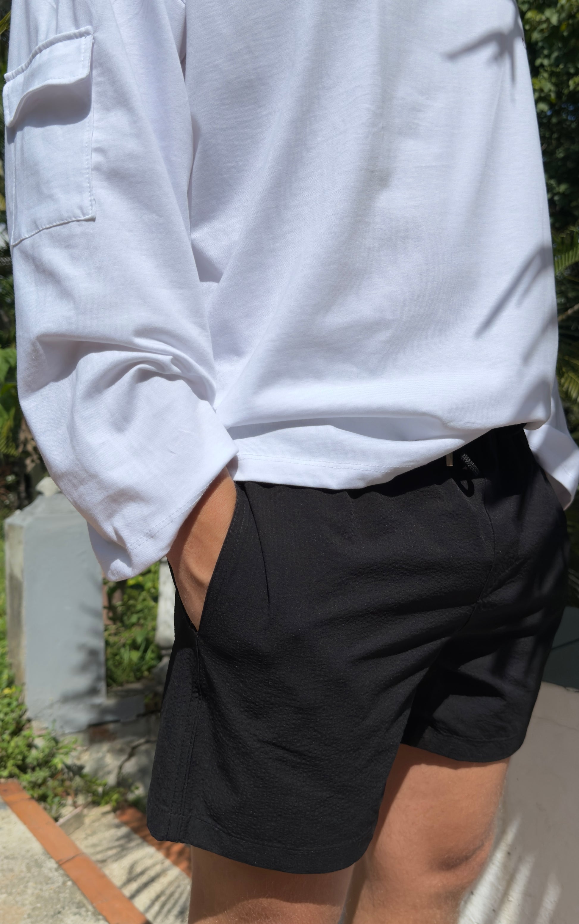 Short Seersucker Negro