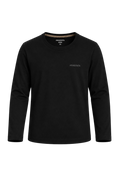 Franela UV Macchia Kids Black Manga Larga