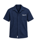 Camisa Waffle Marino