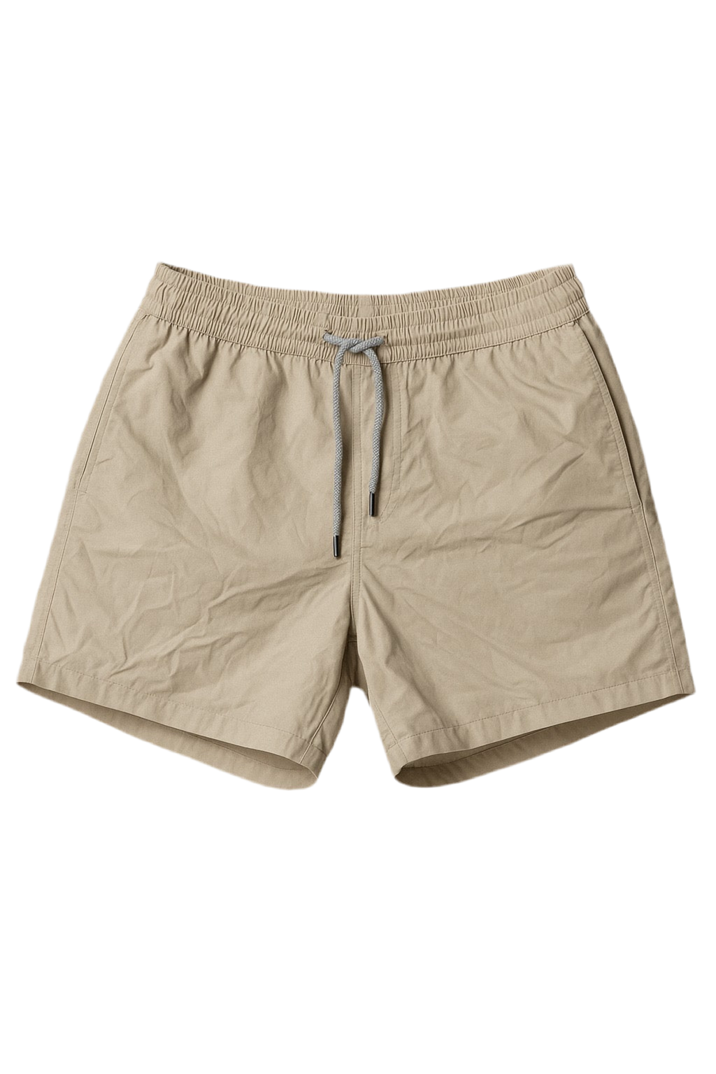 Short unicolor Beige