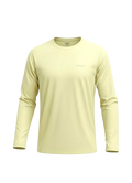 Franela UV Macchia Amarillo Manga Larga