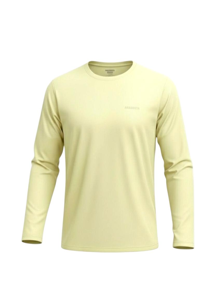 Franela UV Macchia Amarillo Manga Larga