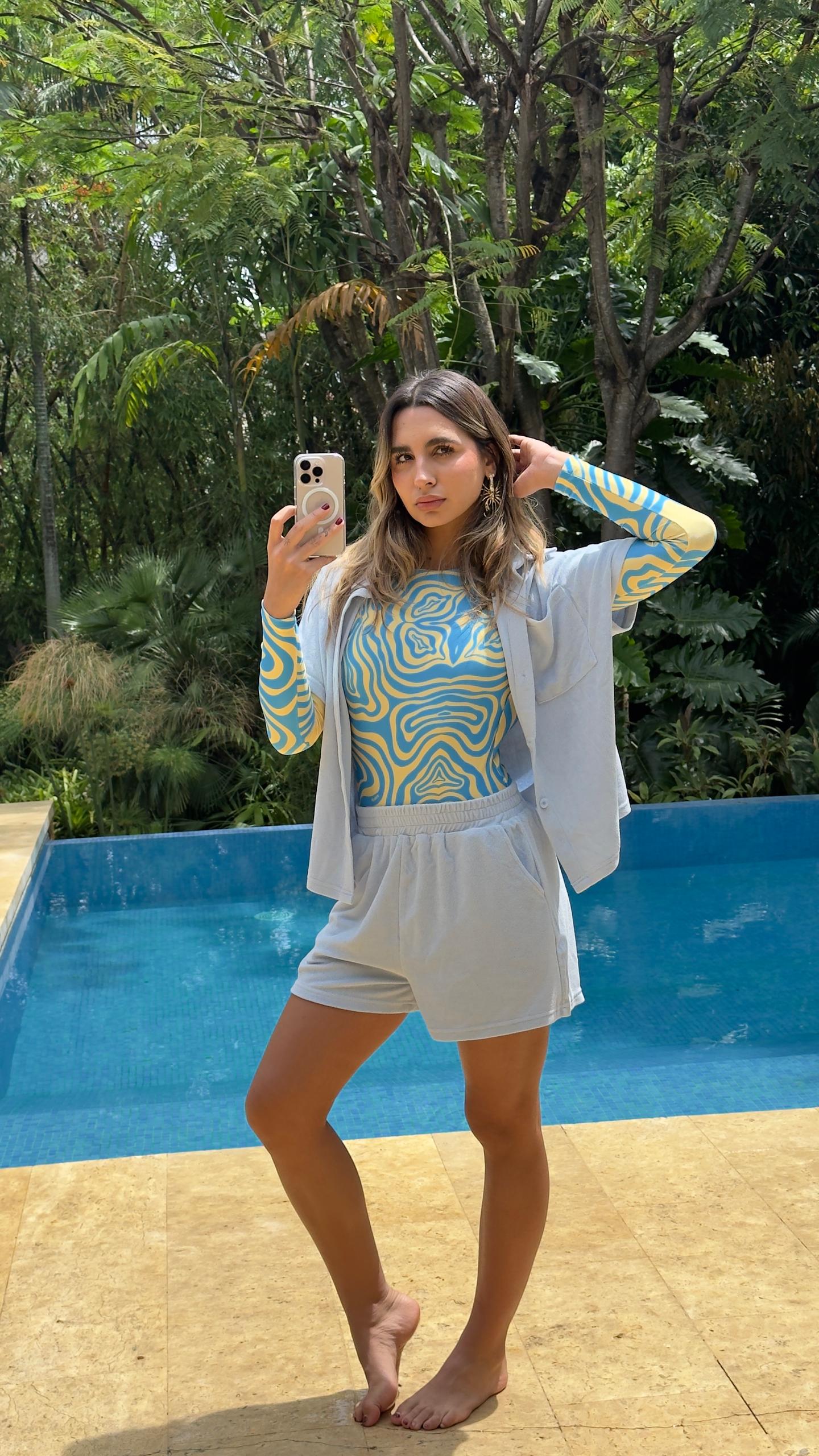 Set Toalla Skyblue