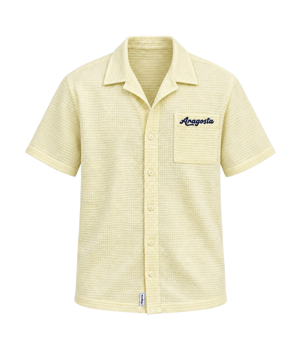 Camisa Waffle Amarillo