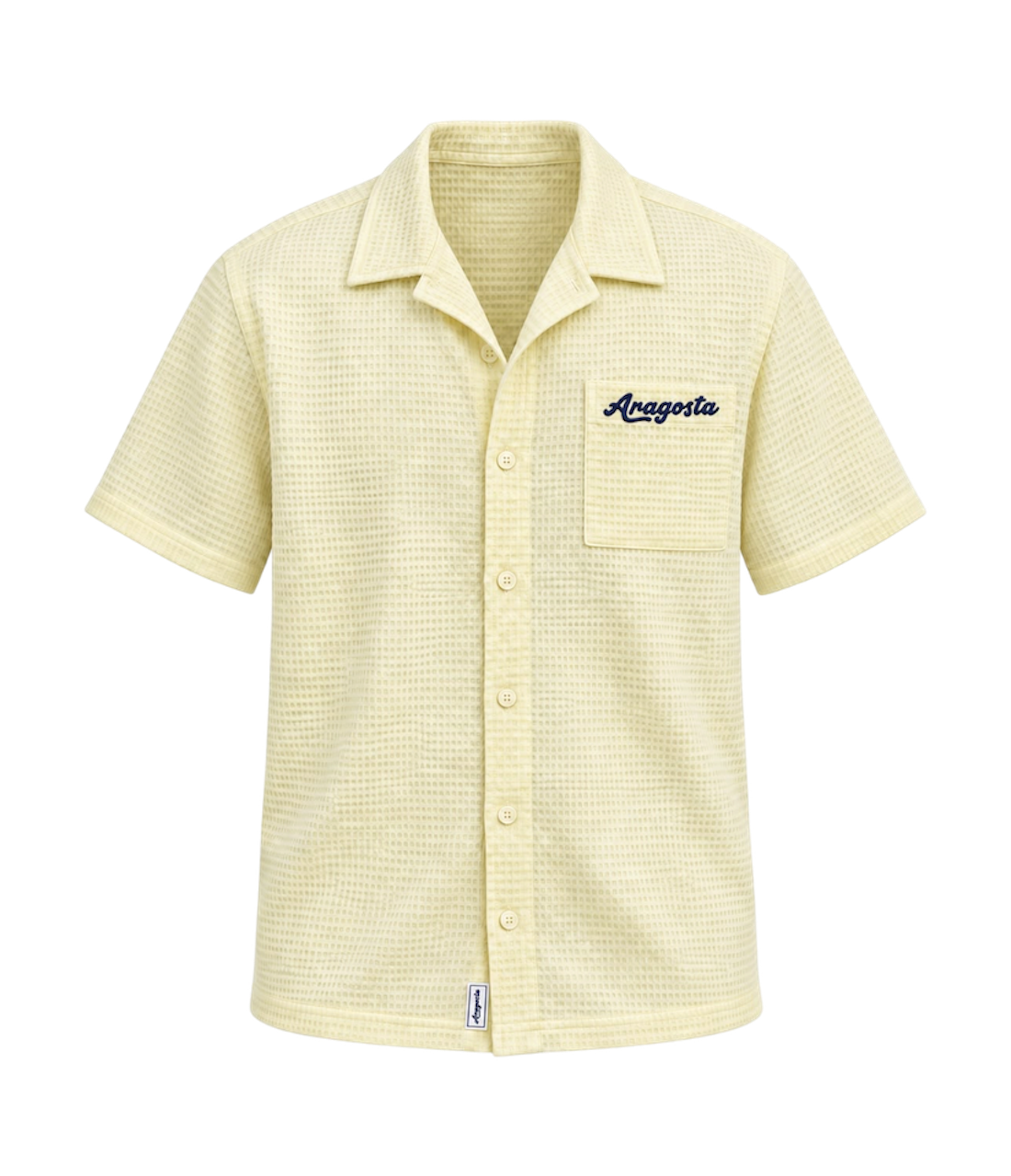 Camisa Waffle Amarillo