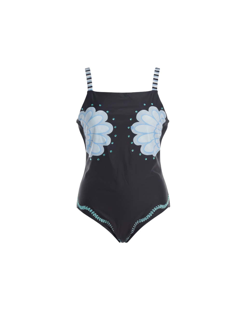 Traje De Baño Entero Conchas Marino