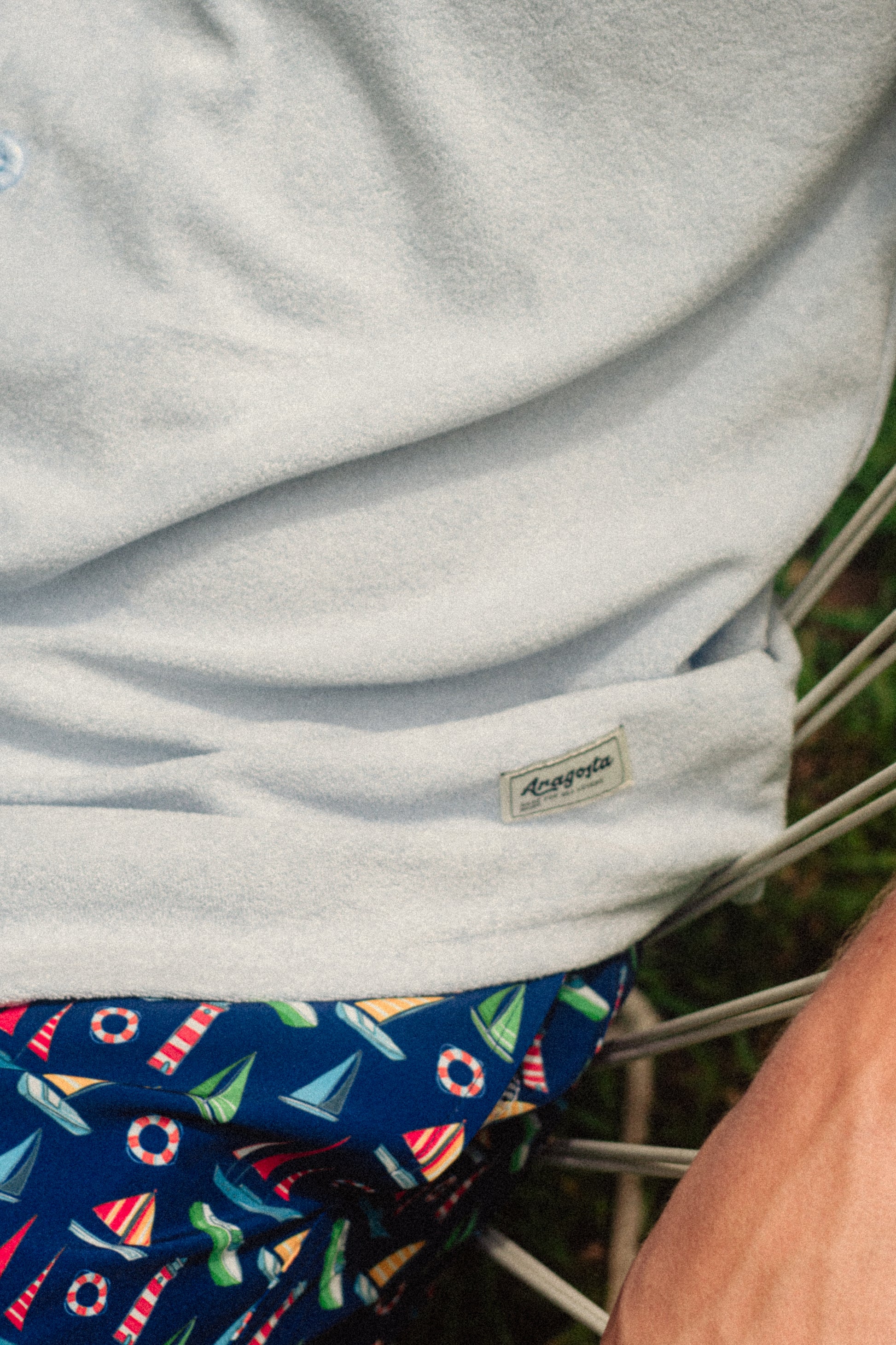 Camisa Toalla Greyblue