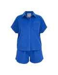 Set Toalla Azul Rey