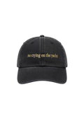 Gorra No Crying Gris Oscuro