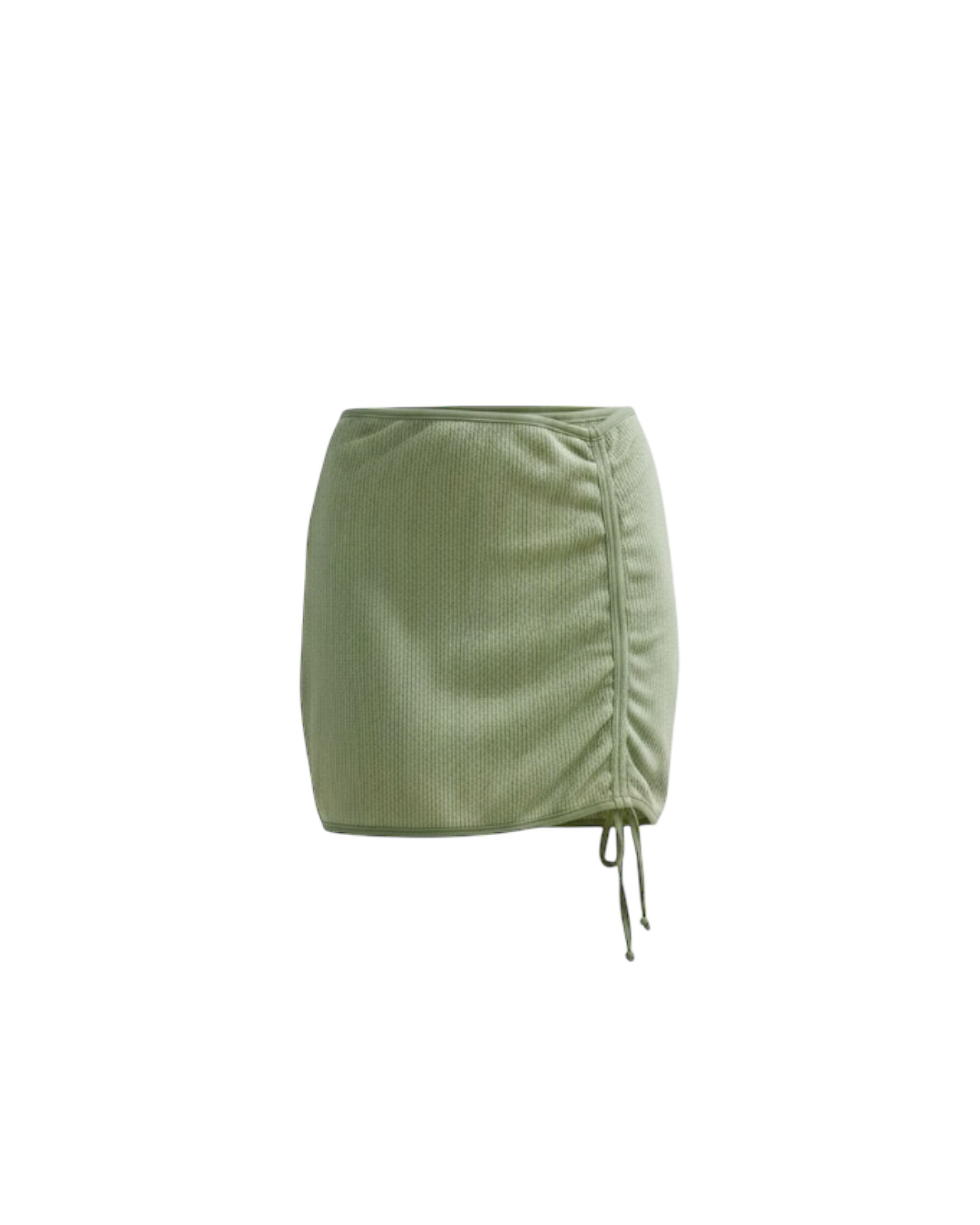 Falda Acanalada Verde