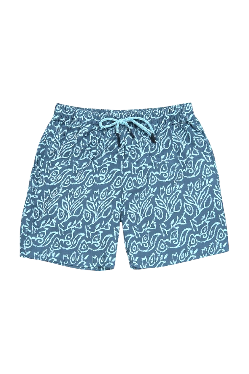 Short Fiore Azul