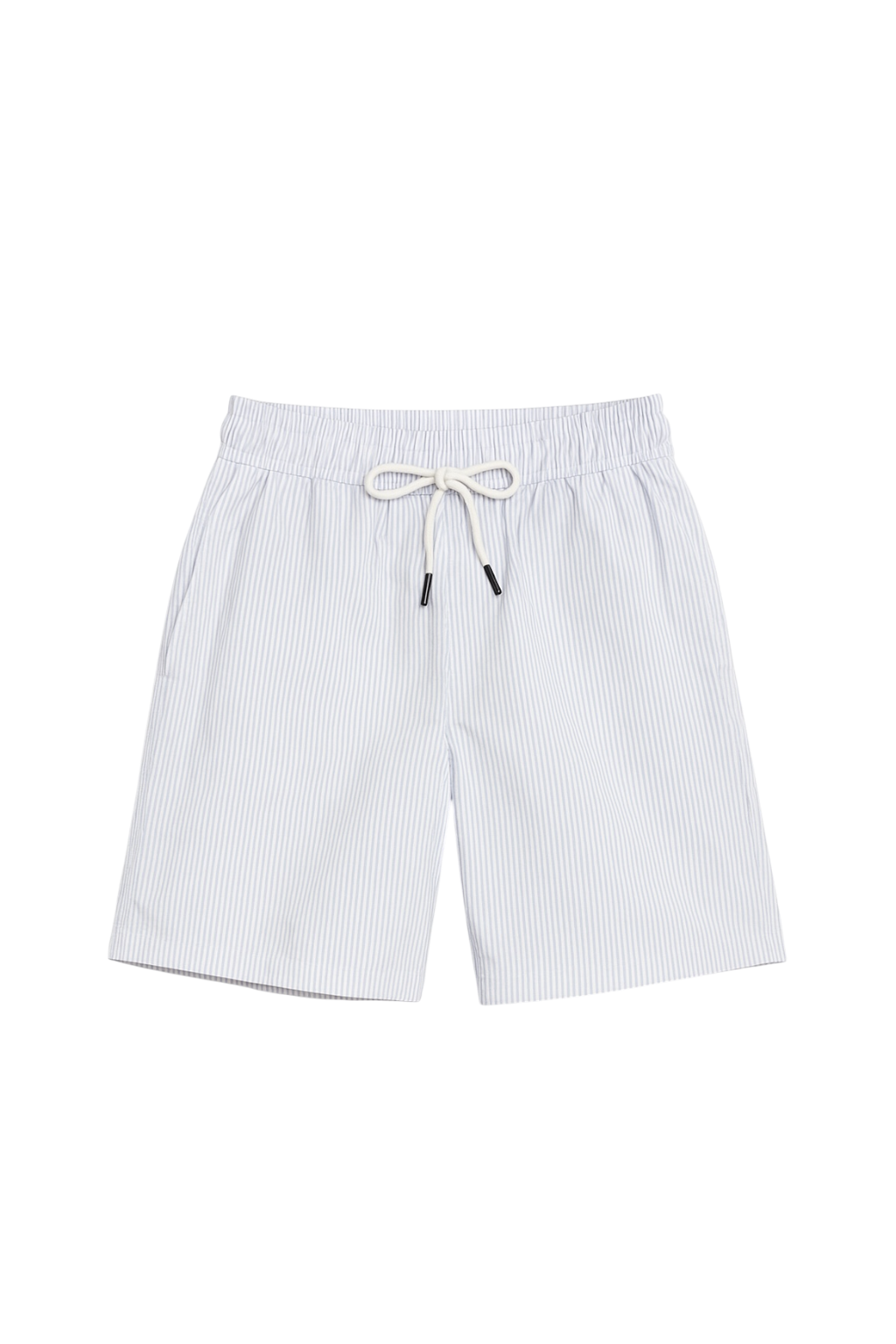 Short Rayas Celeste