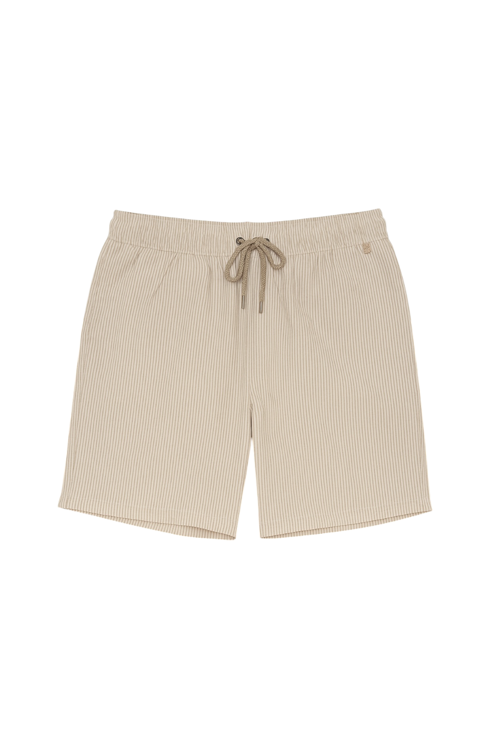 Short Seersucker Rayas Beige
