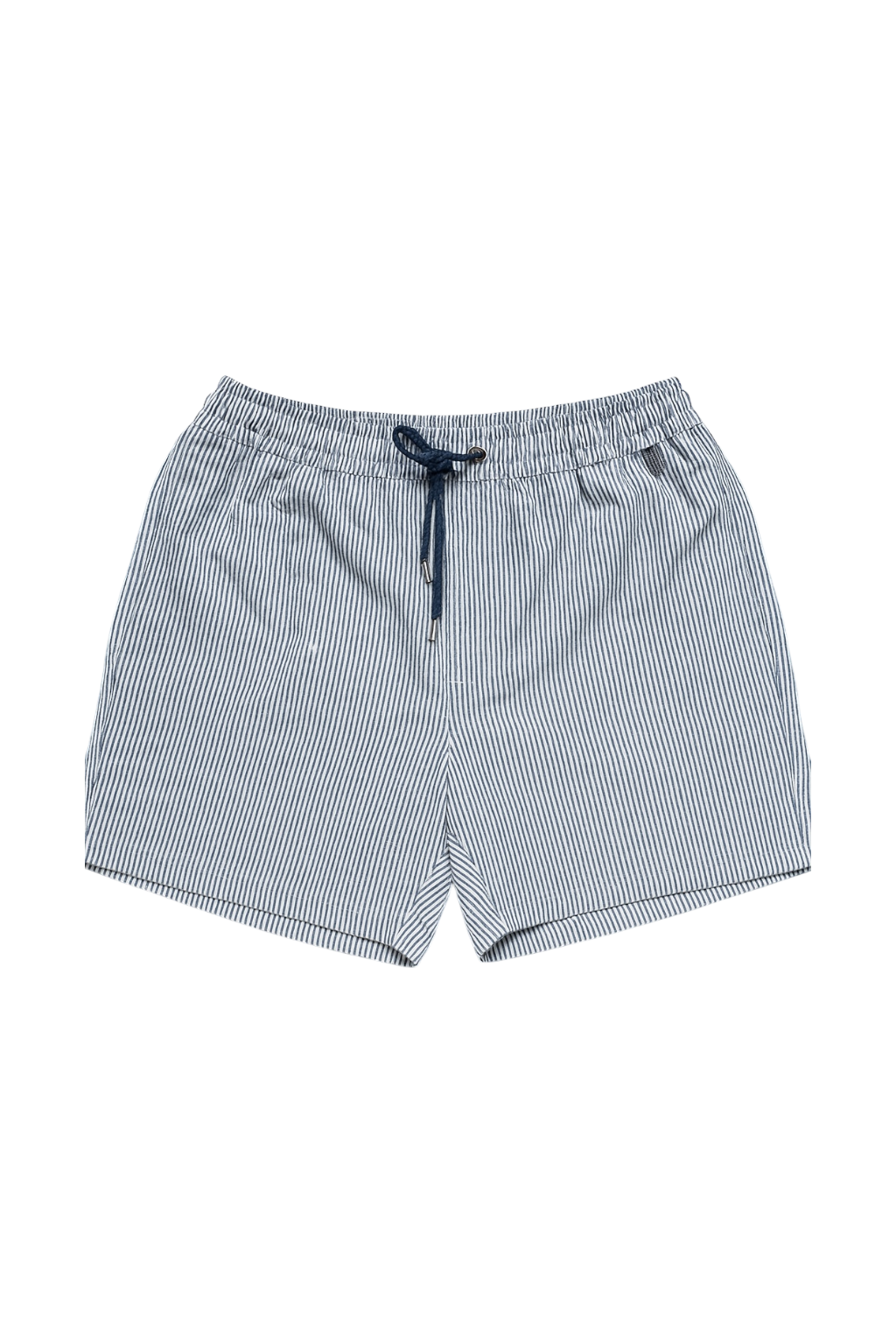 Short Seersucker Rayas Gris