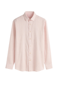 Camisa de Lino Manga larga Rosado