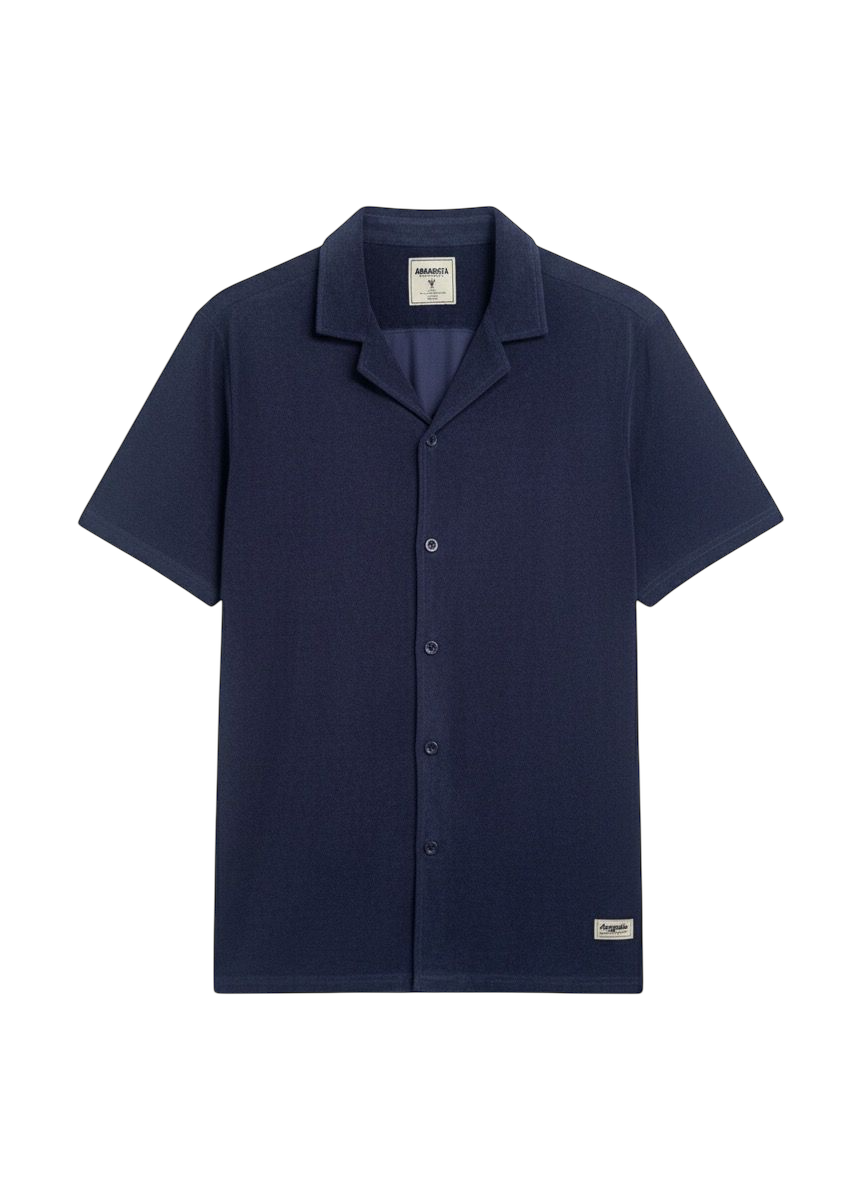 Camisa Toalla Marino