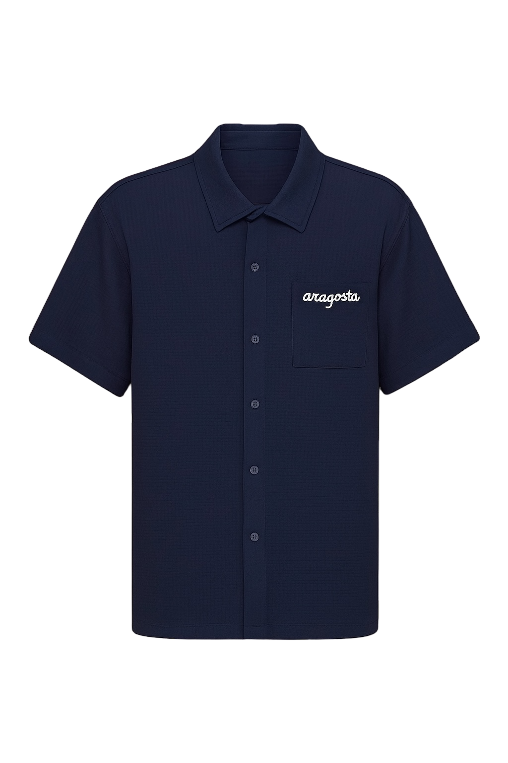 Camisa Waffle Marino