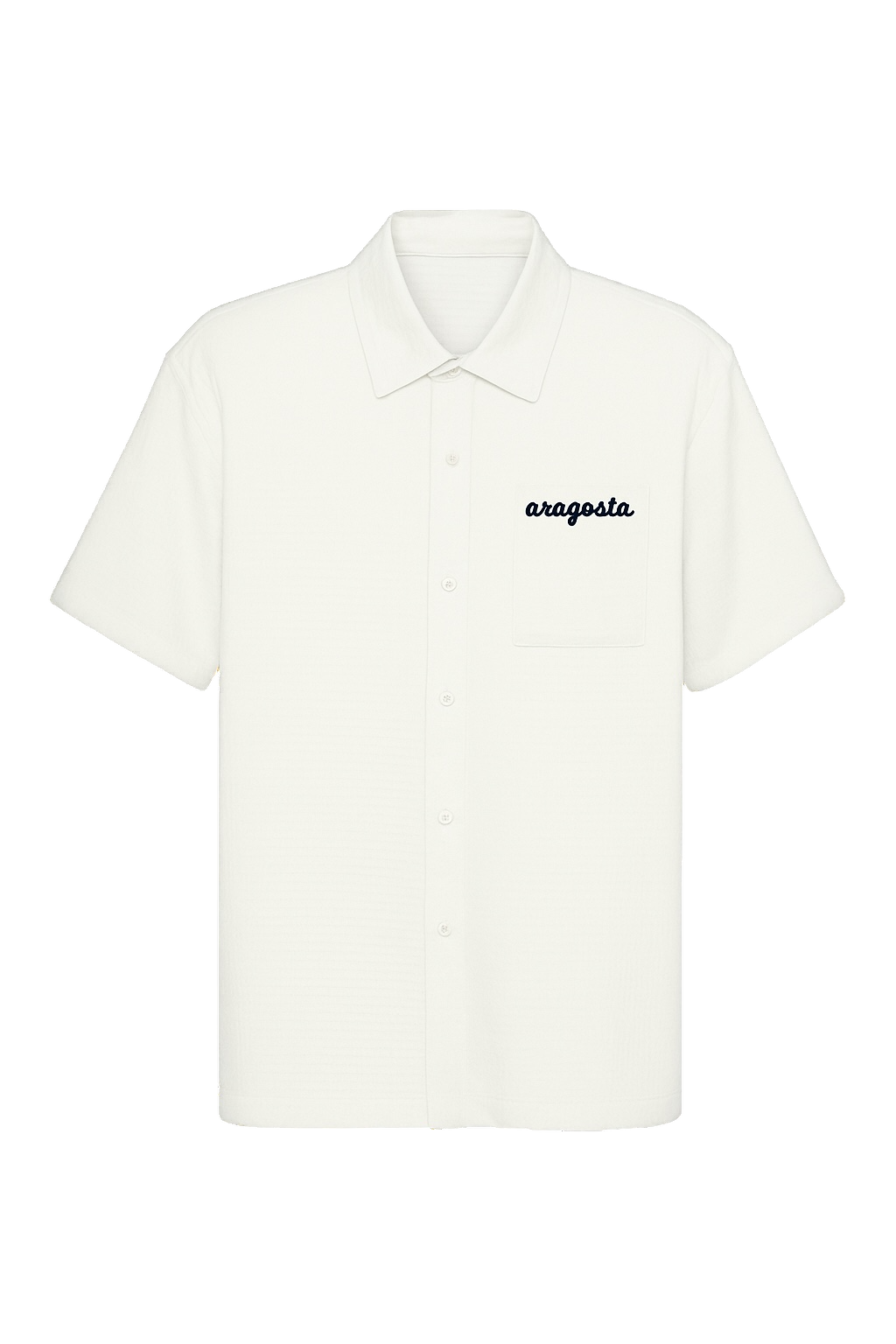 Camisa Waffle Blanco