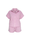 Set Toalla Camisa Rose