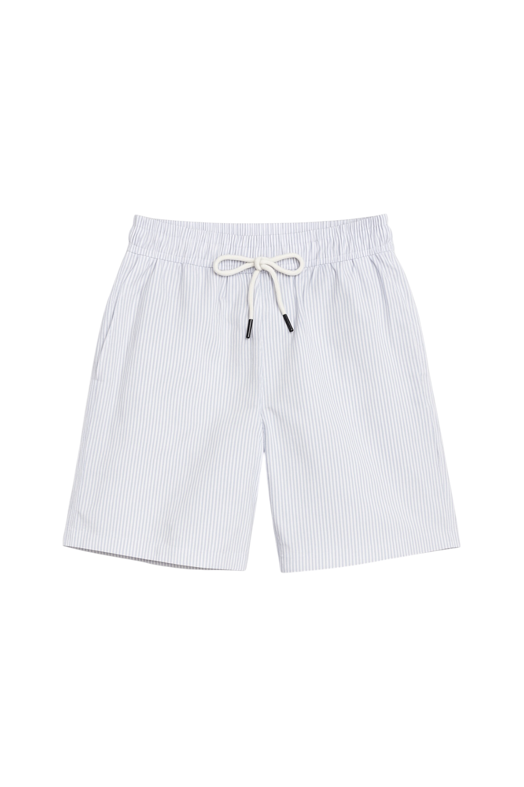 Short Rayas Celeste