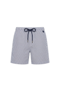 Short Seersucker Rayas Gris