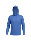 Franela UV Macchia Azul Rey Capucha