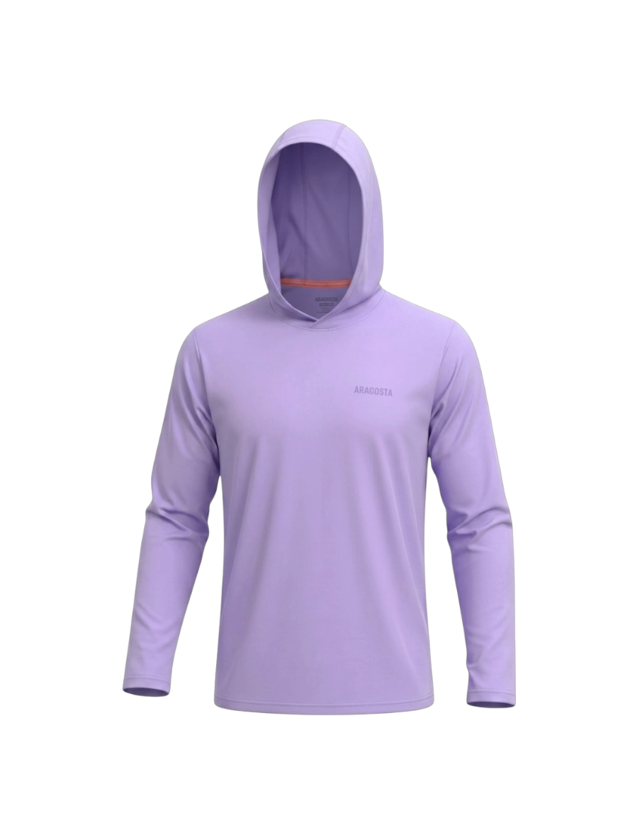 Franela UV Macchia Purple Capucha